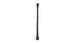 Vibrant PTFE Flex Hose Assembly -8AN, 12-inch length, straight hose ends, flexible and durable for high-performance fluid transfer.