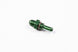 Radium Engineering 5/16-inch barb to 6AN bulkhead fitting showing metal fitting with barb and threaded end for fluid connections.