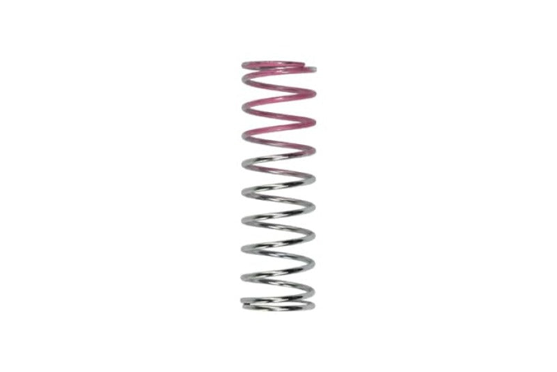 Turbosmart BOV Kompact DP Spring-Pink blow off valve accessory with pink spring and metal body.