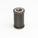 DeatschWerks stainless steel 100 micron universal fuel filter element for 110mm housing, designed for durable filtration.