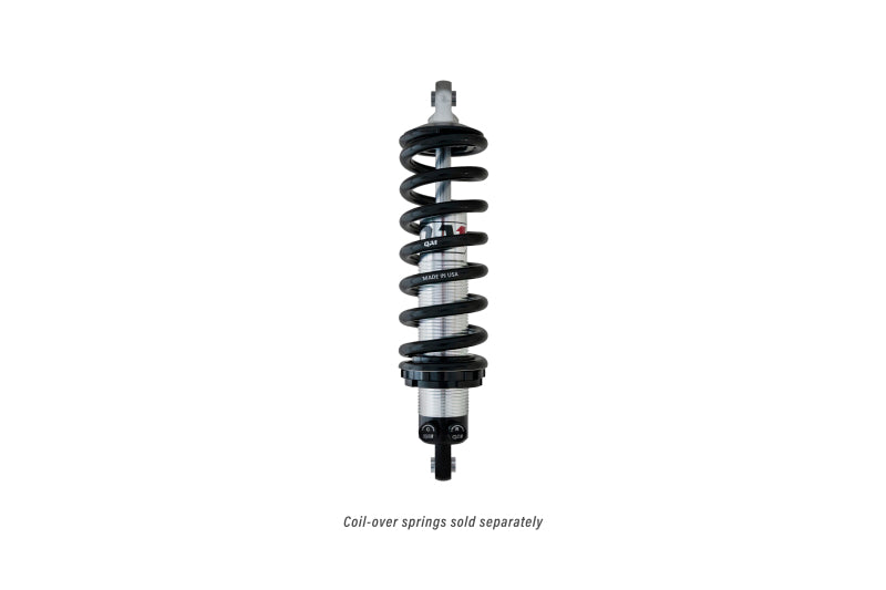 QA1 Proma Star Series coil-over shock absorber with double adjustability, bearing mount, 11.625 and 16.875-inch lengths.
