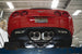 Polished CORSA Performance axle-back exhaust with 4.5-inch twin tips for Chevy Corvette C6 Z06 and ZR1 models, showing polished stainless finish.