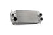 AMS Performance intercooler for 2015+ Ford F-150 and Raptor 2.7L/3.5L EcoBoost, silver with AMS logo, high-performance automotive part.
