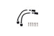 CORSA Performance Corsa 23-25 Chevrolet Corvette C8 Z06 3-inch valved cat-back exhaust system, muffler delete, without tips.