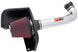 K&N Engineering high flow cold air intake kit for 2009-2010 Yukon, Sierra, Tahoe, Silverado, Escalade, with air filter and intake tubing