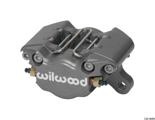 Wilwood Dynapro single brake caliper with 3.75-inch mount, 1.75-inch pistons, and .38-inch disc for high-performance braking.