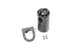 Radium Engineering single universal oil catch can kit with Fluid Lock, designed for automotive engine venting and oil catch systems.