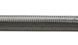 Vibrant -6 AN SS braided flex hose, 20-foot roll, showing shiny stainless steel braided exterior and flexible hose structure.