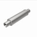 MagnaFlow Mag SS muffler with 14x4x4 and 2.5x2.5 inlet/outlet pipes, shown in a close-up image.