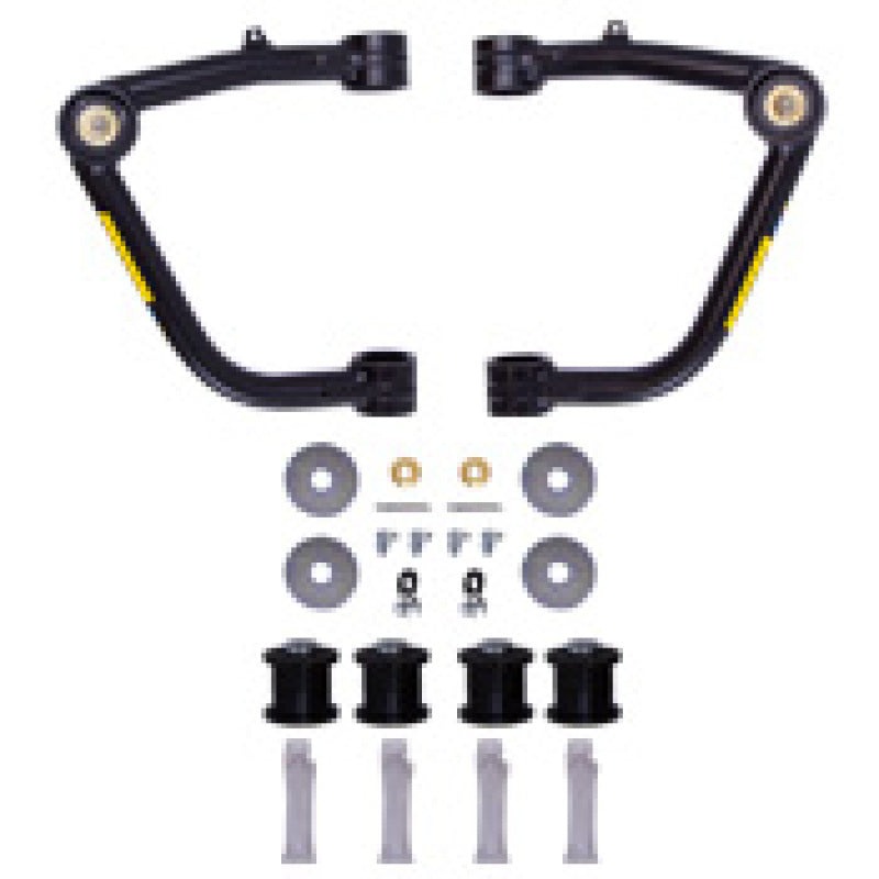 Bilstein Chevrolet Silverado 1500 front upper control arm kit with two control arms for 2019-2021 truck suspension.