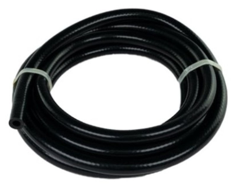 Black Turbosmart 3m reinforced 5mm vacuum hose pack, durable silicone hoses for automotive vacuum lines.