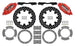 Wilwood 17-21 Can-Am X3RS front brake kit with red 6-piston calipers and drilled 11.25-inch rotors for high-performance braking