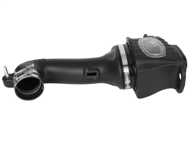 aFe Momentum Pro DRY S cold air intake system installed in a 2015-2017 Chevy Corvette Z06 V8 6.2L engine bay