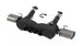 Borla catback exhaust system for Chevrolet Corvette C8 Z06 5.5L V8, featuring 3-inch ATAK mufflers and reused OE tips.