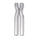 Stainless Works 3-inch X-Pipe with 4.125-inch center-to-center, stainless steel connecting pipe with expanded 3-inch inlets.