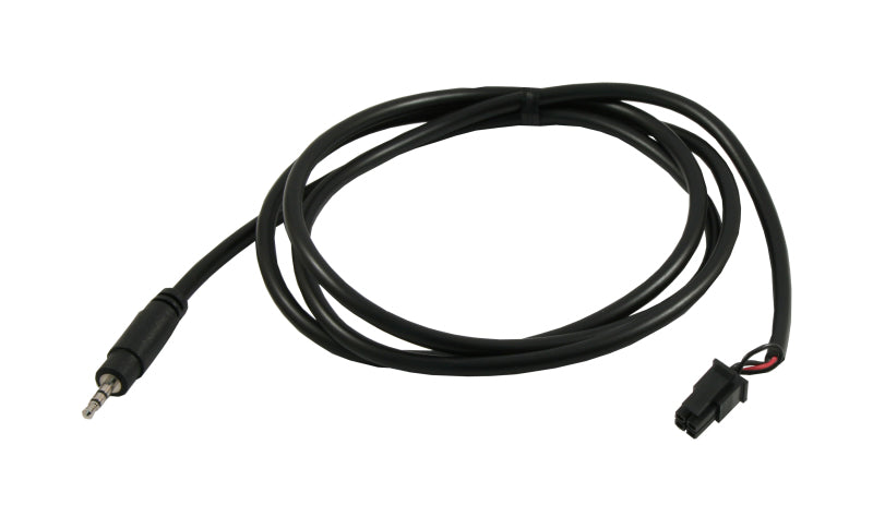 Innovate LM-2 serial patch cable for gauge components, black cable with connectors, used for automotive diagnostics and data logging.