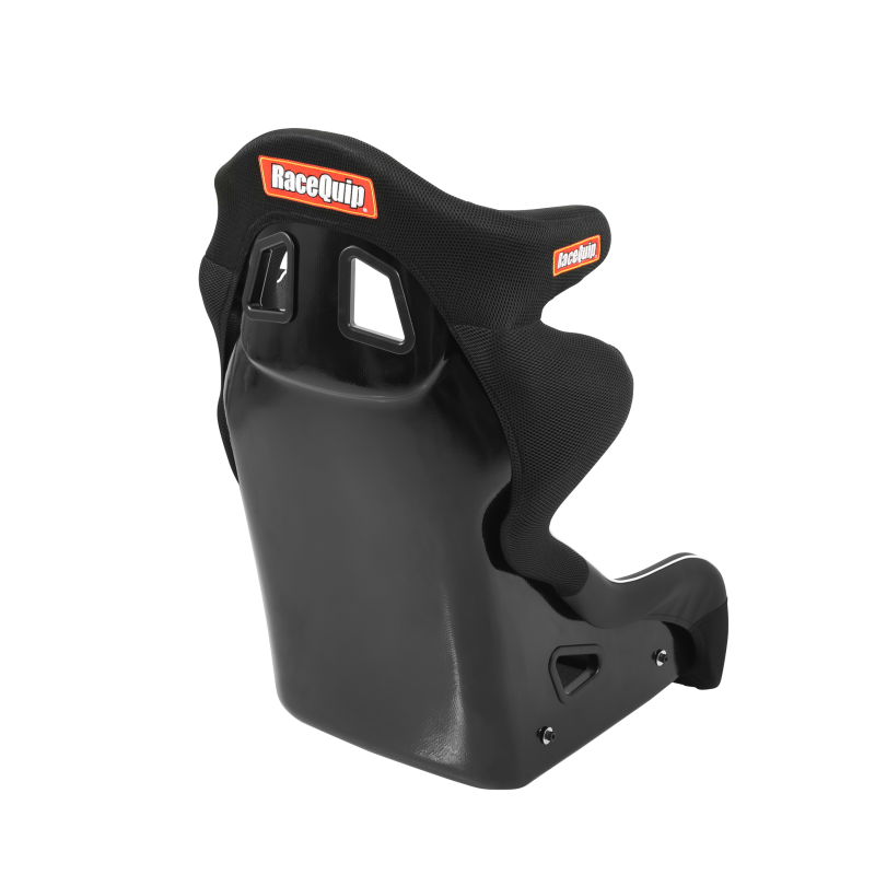 RaceQuip FIA containment racing seat in large size, designed for high safety and support in race car driving.