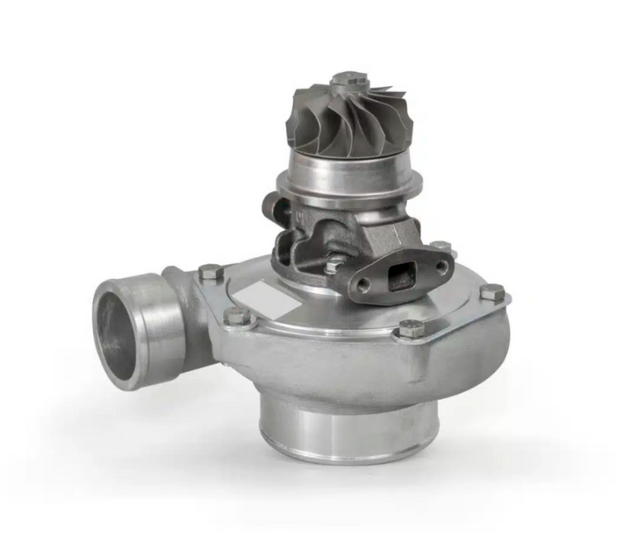 Garrett GBC35-700 Super Core assembly showing detailed metal components for turbocharger rebuilds.