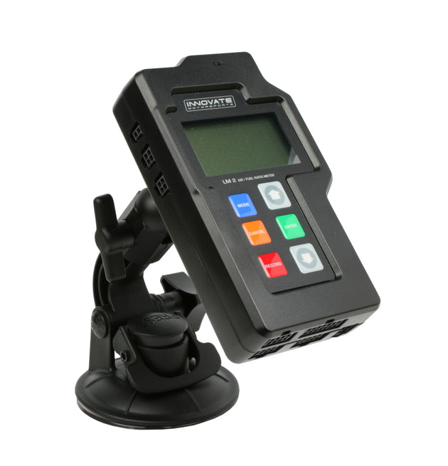 Innovate LM-2 Window Mount gauge component from Innovate Motorsports, designed for secure installation and easy viewing.