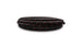 Vibrant 12 AN two-tone black and red nylon braided flex hose, 10-foot roll, automotive fluid transfer hose with durable construction.