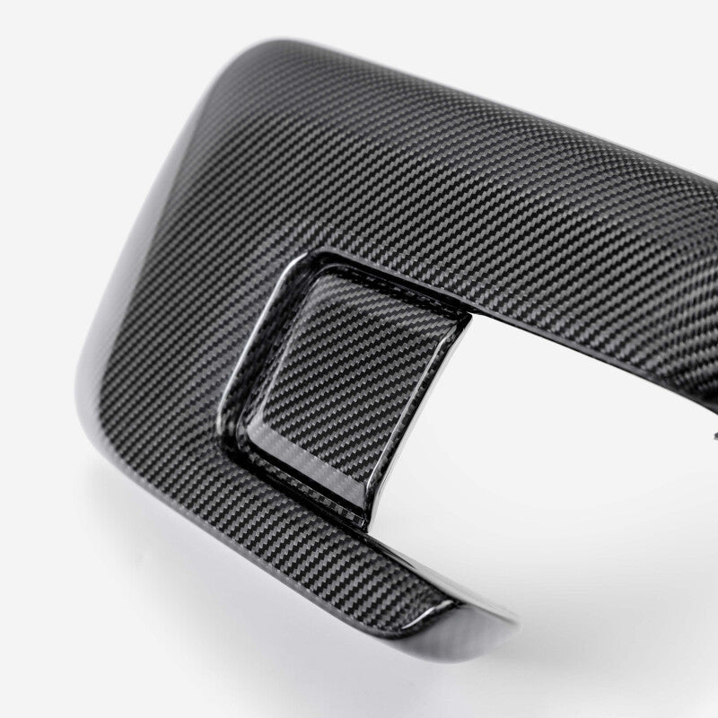 Anderson Composites carbon fiber mirror caps for Ford F-150 2021-2025, lightweight aerodynamic carbon accessories.