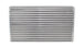 Vibrant intercooler core measuring 20x11x3.5 inches, featuring vibrant, durable aluminum fins for effective cooling.