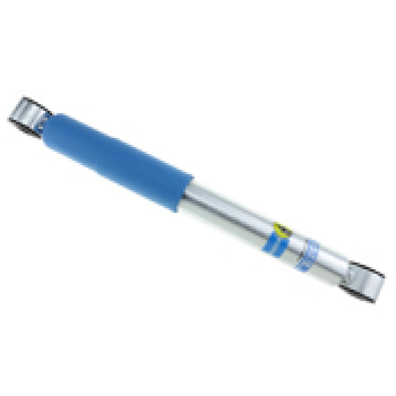 Bilstein B6 HD rear 46mm monotube shock for Freightliner X-Line and Powerline trucks, showing the shock absorber's design.