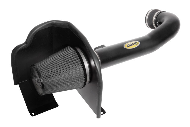 Airaid cold air intake system for Chevrolet Silverado 1500 and GMC 1500 V8 trucks, with polished metal intake tube and filter.