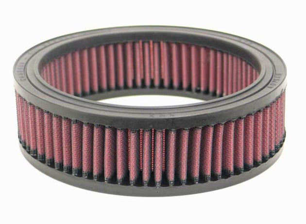 K&N Engineering custom 7-inch OD, 5.5-inch ID, 2-inch height drop-in air filter for vehicle airflow improvement