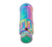 NRG 700 Series M12 x 1.25 steel lug nut set with dust cap covers, locks, and lock socket in neochrome finish, 21-piece collection