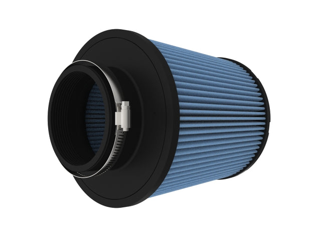 aFe Magnum FORCE intake replacement air filter with D2 Dura-Dry media, 4x8x7 inches, for enhanced engine airflow and filtration.