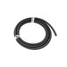 DeatschWerks black nylon braided PTFE hose, 20 feet long, flexible fuel or oil line with durable exterior for automotive use.