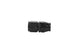 Aeromotive AN-10 straight PTFE hose end fitting in black anodized finish, designed for high-performance automotive fuel system.
