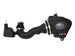 aFe Momentum GT Pro 5R cold air intake system installed in a 2019-2021 GM truck with a 4.3L V6 engine, showing the intake components.