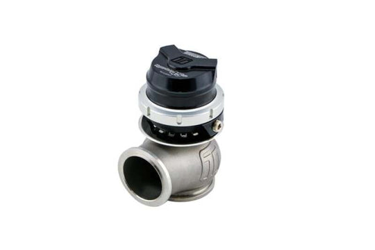 Turbosmart WG40HP Gen-V Comp-Gate high pressure 45mm wastegate in black, designed for turbocharged engines, 35 PSI capacity.