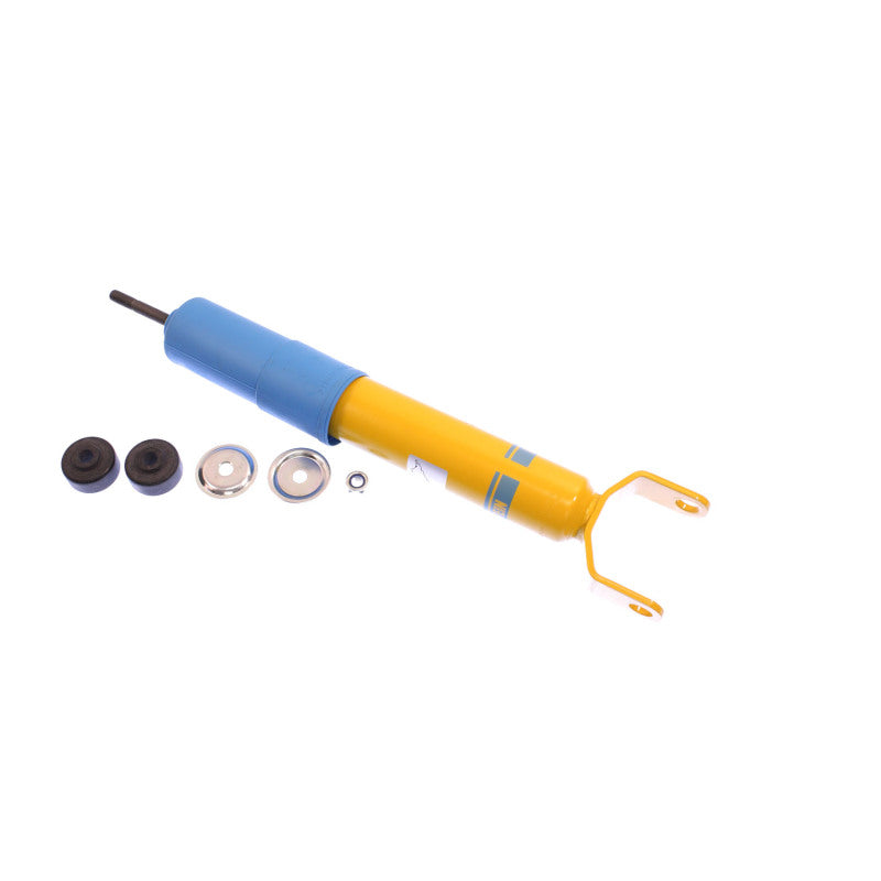 Bilstein B6 rear 46mm monotube shock absorber for 2003 Chevrolet Corvette 50th Anniversary Edition, showing the shock unit and mounting components.
