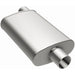 MagnaFlow Mag SS muffler with 4x9 inch size, featuring dual 3-inch outlets and stainless steel construction.