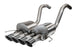 CORSA Performance axle-back exhaust for 2015-2019 Chevrolet Corvette C7 Z06 6.2L with dual NPP, showcasing the dual exhaust tips.