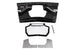 Corvette C8/Z06 2020+ carbon fiber air intake trunk panel with polycarbonate window, designed for Chevrolet Corvette carbon accessories.