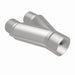 MagnaFlow Y Pipe, 2.5/3 inch diameter, smooth transition Trans Y design for automotive exhaust systems, aluminum construction.