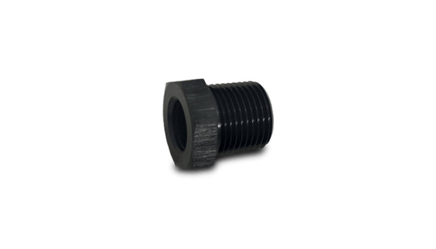 Vibrant 1/8 inch NPT female to 1/2 inch NPT male pipe fitting adapter showing threaded metal connections