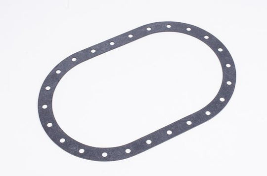 Radium Engineering Fuel Cell Gasket 6x10 for 24-bolt engine applications, showing the gasket's shape and bolt holes.