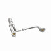 MagnaFlow direct fit catalytic converter for 2014-2016 GMC Sierra 1500 V6 4.3L engine, showing the metal body and inlet/outlet ports.