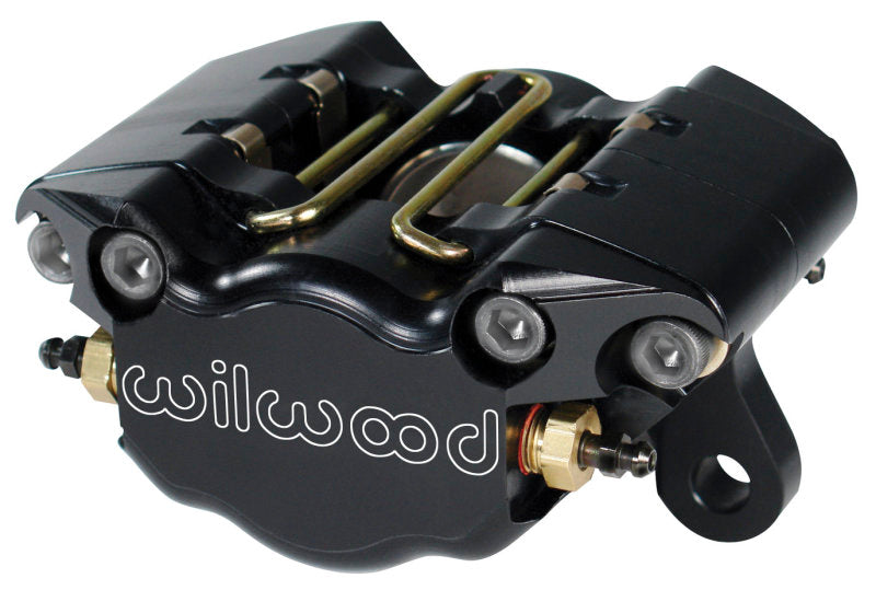 Wilwood Dynapro single brake caliper with 3.25-inch mount, 1.75-inch pistons, designed for 0.38-inch disc brake systems.