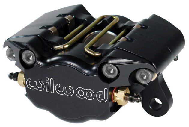Wilwood Dynapro single brake caliper with 3.25-inch mount, 1.75-inch pistons, designed for 0.38-inch disc brake systems.