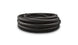 Vibrant -10 AN black nylon braided flex hose with PTFE liner, 20ft long, used for automotive or industrial fluid connections.