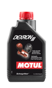 Motul 1L Transmission DEXRON III gear oil container, Technosynthese synthetic formula for vehicle transmission lubrication.