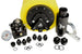 Aeromotive Phantom Dual 340 fuel pump for universal use, shown with 6-10 inch depth and detailed wiring.