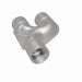 MagnaFlow Smooth Trans Y pipe, 2.50 inch stainless steel, 90-degree Y pipe for exhaust systems, shown in the image.