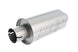 Borla S-Type muffler with 2.5-inch inlet and outlet, 5-inch round body, 10-inch length with notch, automotive exhaust component